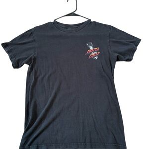 Santa Cruz Skateboards Black Short Sleeve Tee